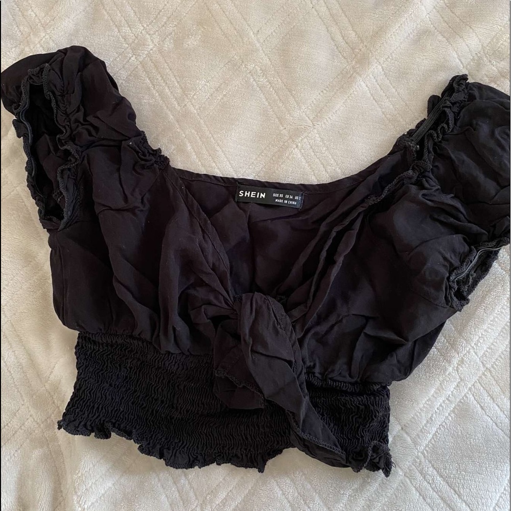 black blouse